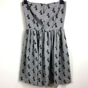 Amanda Uprichard silk vintage motorcycle dress EUC